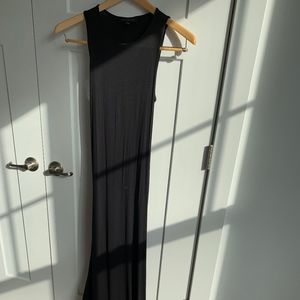 Dance & Marvel Long Black Dress- Polyester